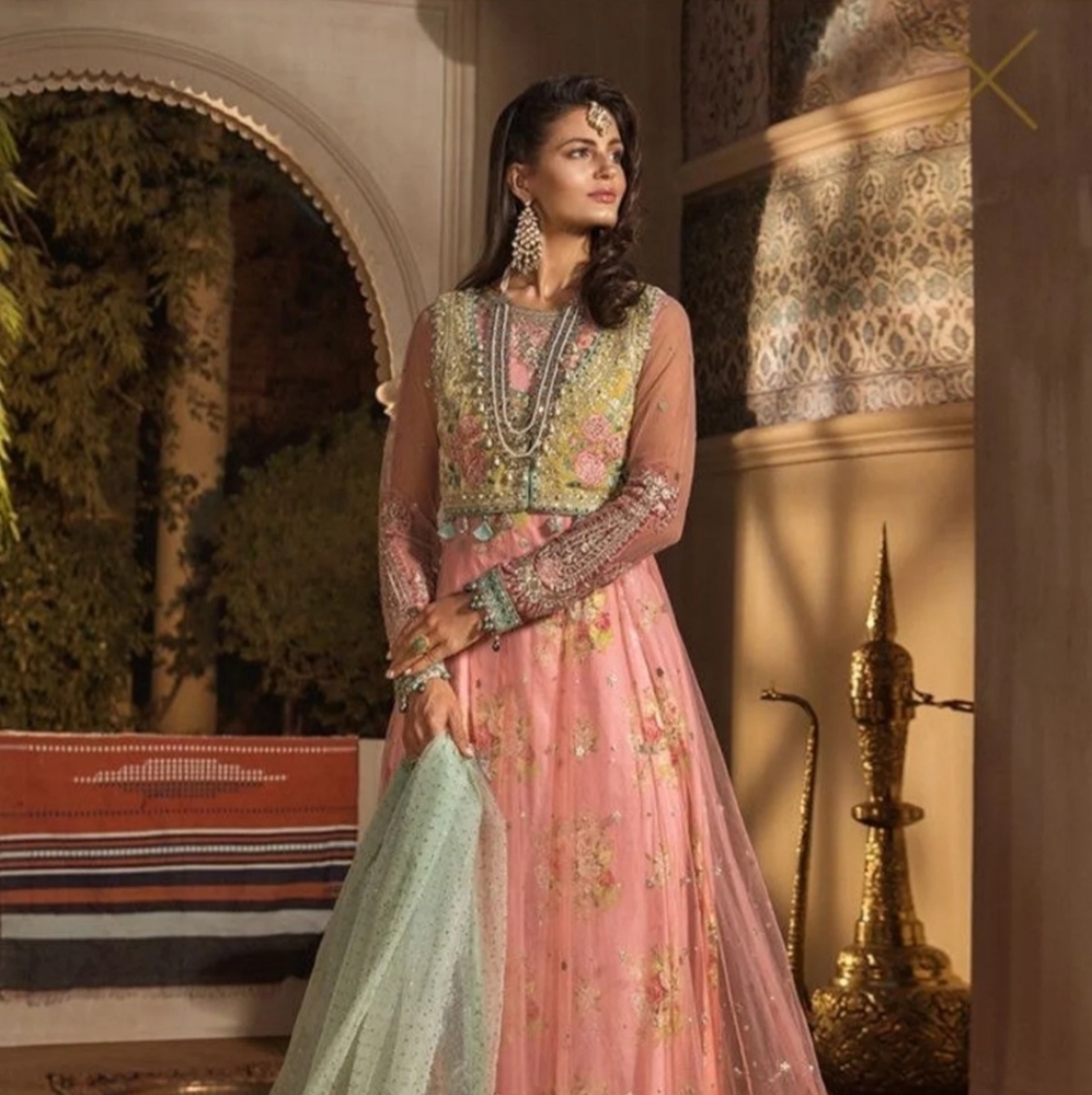 Maria b formal wedding outfit